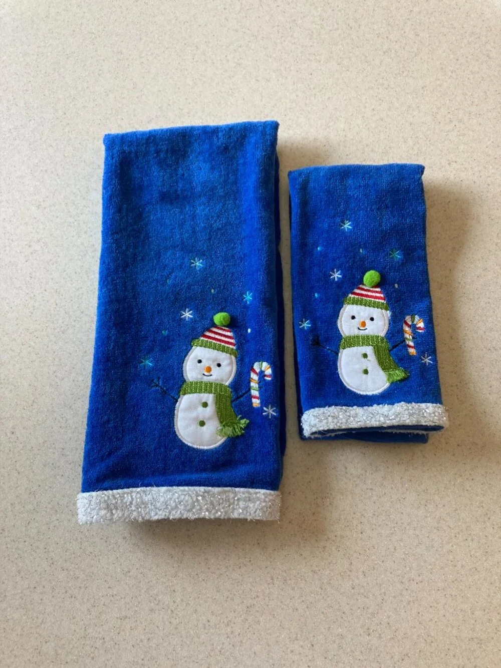 Bathroom Towel Bundle - 4 Pc. Holiday Decorative